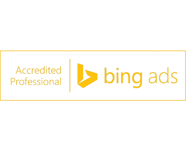 bing ads badge